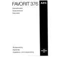 AEG FAV376-WTN/S Owners Manual