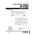 YAMAHA A720 Service Manual