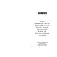 ZANUSSI ZK18/10R Owners Manual
