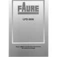 FAURE LFD800 Owners Manual