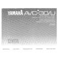 YAMAHA AVC-30U Owners Manual
