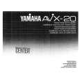 YAMAHA AVX-20 Owners Manual