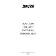 ZANUSSI ZHN734N Owners Manual