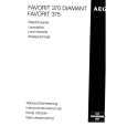 AEG FAV375I-B Owners Manual