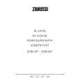 ZANUSSI ZOB667QA Owners Manual