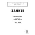 ZANKER ZKC100D Owners Manual