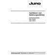 JUNO-ELECTROLUX A95/20 Owners Manual